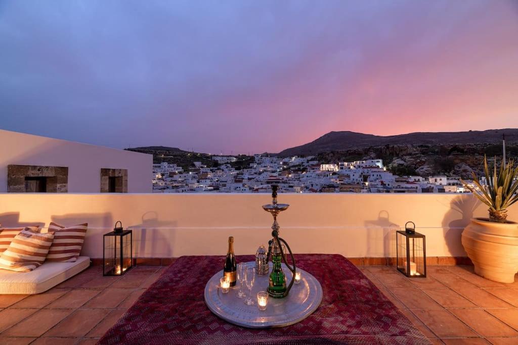 Acropolis Lindos House Villa Bagian luar foto